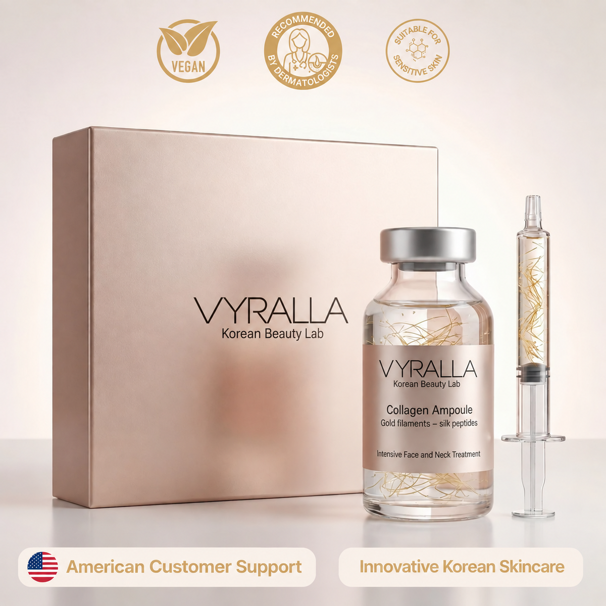 Vyralla – Korean Lifting-Effect Serum from the First Application