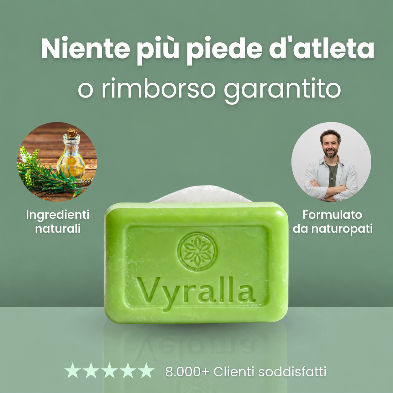 Sapone antimicotico Vyralla®