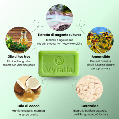 Sapone antimicotico Vyralla®