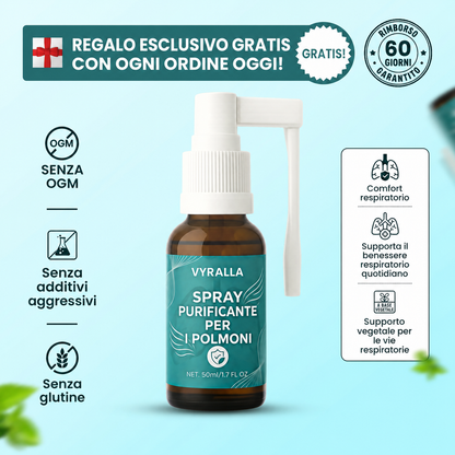 Vyralla™ Spray Detergente per i Polmoni