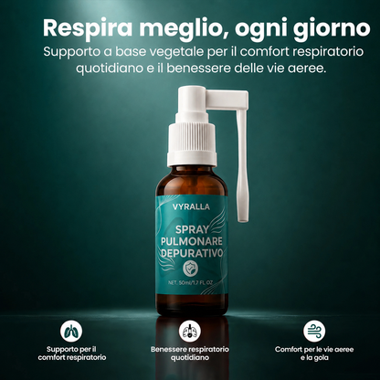 Vyralla™ Spray Detergente per i Polmoni