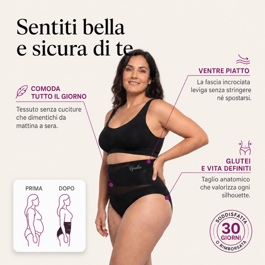 Culotte modellante a vita alta
